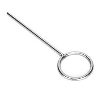 OVAQUIXI Soporte de Laboratorio de Acero Inoxidable, Anillo Resistente a la Corrosión, Ligero con Múltiples Tamaños para Bancos de Pruebas Biológicas y Químicas, Vasos de Precipitados y (60mm)