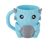 OVAQUIXI Soporte para Tarrina de Helado de Dragón Impreso en 3D con Asa, Vaso Aislante Antideslizante para 16 Oz