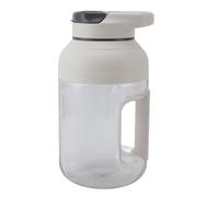 OVAQUIXI Taza Exprimidora Portátil Licuadora Inalámbrica Recargable De 1500 Ml Para Batidos, Material De PC A Nivel De Alimentos, Portátil Y Fácil De Usar, Para Personas Conscientes De Su Salud (GRAY)