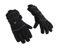 OVAQUIXI Térmicos, Térmicos Eléctricos de Nylon PU con 5000mAh 2 Baterías, 3 Configuraciones de Calor, Puntas de los Dedos con Pantalla Táctil, Forro para Hombres Mujeres Esquí Ciclismo Senderismo
