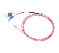 OVAQUIXI Termistor Impermeable de la Sonda del Sensor de Temperatura PT100 de Alta Precisión para Aplicaciones Químicas y Ambientales 3 X 20 Mm (tío paterno)