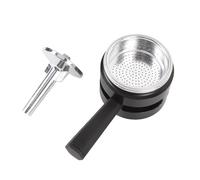 OVAQUIXI Termostato de Aluminio de Doble Válvula para Moka, Control Preciso de Temperatura para una Preparación Ideal, Compatible con Varios Métodos de Preparación (BLACK)