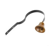 OVAQUIXI Timbre de Comerciantes Timbre de Aleación Antiguo Montado en la Pared de Anillo Colgante de 40 Mm para Decoración de Escritorio de Entrada de Tienda en Casa Estilo Tradicional Antiguo