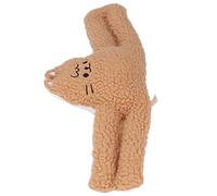 OVAQUIXI Topes para Puertas de Bebés Tope de Puerta de Juguete de Felpa Versátil, Protector de Manos Suave Anticolisión y Antipellizcos para el Hogar, Forro Bereber, 1 Paquete (#1)