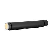 OVAQUIXI Tubo para Carteles, Tubo para Documentos Impermeable Expandible con Protección Antigolpes para Almacenamiento de Mapas y Obras de Arte (Black)
