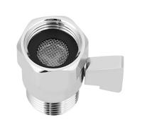 OVAQUIXI Válvula de Parada de Ducha G1/2 Pulgadas, Válvula de Ahorro de Agua con Control de Flujo, para Cabezal de Ducha, Rociador de bidé de Mano, Dispositivo de Ahorro de Agua