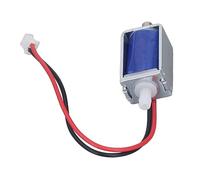 OVAQUIXI Válvula Solenoide Compacta de 2 Posiciones y 2 Vías Normalmente Abierta para Operaciones Rápidas, Ideal para Automatización (DC3.7V)