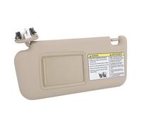 OVAQUIXI Visor del Sol con Espejo de Maquillaje, Reemplazo de Sunvisor de Autos Grises Sun Visor Sun Board para Vehículos a la Izquierda (Izquierda)