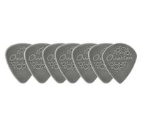 Ovation Diamond Picks - Púas de nailon estándar 351, gran agarre, punta redonda, juego de 7 (6 + 1 punta afilada), 1,30 mm, azul oscuro, color azul