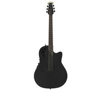 Ovation E-Akustikgitarre Elite TX Deep Contour Cutaway Black Textured