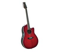 Ovation E-Akustikgitarre Standard Balladeer Deep Contour Cutaway Black