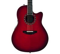 Ovation E-Akustikgitarre Standard Balladeer Deep Contour Cutaway Cherry Cherry Burst