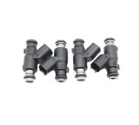 OVBNMO 4 unids/lote 96487553 boquilla de inyector de combustible for coche compatible con Chevrolet Aveo Aveo5 06-08 Pontiac Wave 05-08 Wave5 05-07 1.6L FJ1023