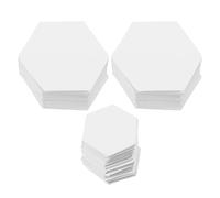 OVDGWC 00 Piezas De Plantilla De Papel Hexagonal, Plantilla De Costura, Artesanía Artística De Bricolaje, Plantilla De Empalme, Accesorios De Costura