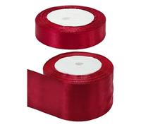 OVDGWC 2 Cintas De Satina De Rollo, Cintas De Envasado De Regalo, Ligamentos Decorativos De Objetos, Adecuado para Cajas De Regalo, Ramos De Flores, Pastel Adecuado