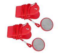 OVDGWC 2 Piezas Bloqueo De Seguridad De La Cinta De Correr, Snap De Bloqueo De Bloqueo De Seguridad Simple, Tecla De Interruptor De Seguridad De La Cinta De Correr, Accesorios para La Cinta De Correr