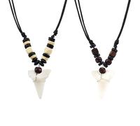 OVDGWC 2 Piezas Collar De Dientes De Tiburón Imitado, Collar Vintage, Collar Al Estilo Bohemio, Collar De Personalidad De Moda, Collar De Diseño Creativo