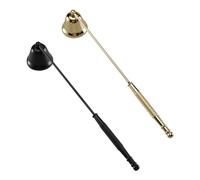 OVDGWC 2 Piezas De Cubierta De Velas De Acero Inoxidable, Borradores De Extintores De Velas, Cuerpos Sólidos Clásicos, Cubierta De Velas De Metal, Herramientas De Candelabros