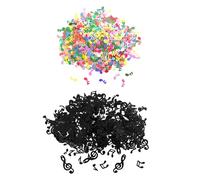 OVDGWC 30G Notas Musicales Confeti, Decoración De Confeti De Mesa De Comedor, Confeti De Spray De Fiesta, Confeti Decorativo De Color Final, Música De Vacaciones Decoración De La Fiesta