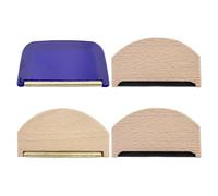 OVDGWC 4 Piezas De Ropa Afeitada, Peine De Afeitar Afeitado, Afeitado De Madera, Dispositivo Creativo De Depilación Simple, Confuso Cómodo para El Viaje Al Aire Libre