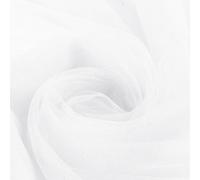 OVDGWC Network White De, Tela De Organgarn Clásica, Timón Multipropósito, Mesa De Comedor De Taburetes Decoración De Tul, Hilo De Decoración De Celebración De Bodas