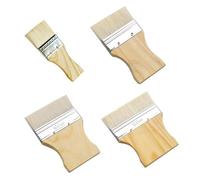 OVDGWC Piezas Mango De Madera, Cepillo, Pintura, Páginas para Colorear Reutilizables, Accesorios De Bricolaje