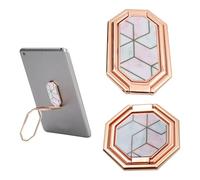 OVDGWC Soporte De Teléfono Móvil De 2 Partes, Soporte De Plegado De Metal, Soporte De Teléfonos Móviles Portátiles, Accesorios para Teléfonos Móviles, Puestos De Radio Móvil Creativos