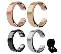 Oveallgo Anillo de mujer SöMni con menopausia, 2.0 Sömni, para ajustar la talla, perder peso, relajarse, aliviar la fatiga y mejorar la calidad del sueño, Acero inoxidable de zinc (brillo duradero