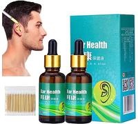 Oveallgo PureHear - Elixir orgánico para el oído, productos naturales, aceite orgánico para oídos, gotas naturales para el dolor de oído, para orejas que suenan (2 unidades)