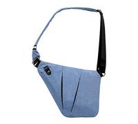 Ovecat Bandolera, cruzada al hombro, por el pecho o la espalda, mochila antirrobo, para hombre y mujer