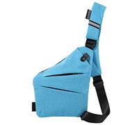 Ovecat Bolso bandolera antirrobo unisex, azul claro