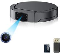 OVEHEL Cámara espía de 64 GB, cámara oculta Full HD 1080P, cámara de niñera, pequeña cámara oculta de seguridad con detección de movimiento y visión nocturna (sin Wi-Fi)