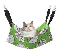 Oveja de Dibujos Animados Linda,Hamaca Colgante para Gatos, Suave, de Doble Cara, para Perros pequeños y Mascotas.,L