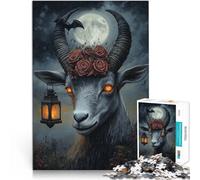 Oveja desafortunada Puzzles de 1000 Piezas para Adolescentes Alivia el estrés Vacaciones en casa Matar el Tiempo Regalos de cumpleaños 38x26cm