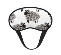 Oveja linda, Cubiertas oculares completas, antifaces para dormir que bloquean la luz, orejeras opacas para dormir