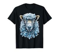 Ovejas Escarchadas con Hielo Fantasía Animales Temporada Nieve In Camiseta