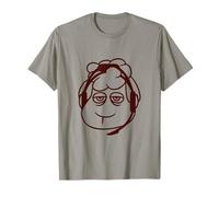 Ovejas Gamer Headset Call Center Nerd Triste Juego Cool Comic Camiseta