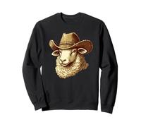 Ovejas listas para el rancho con un toque de humor Sudadera