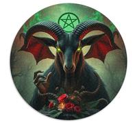 Ovejas Malvadas 1000p Rompecabezas Redondo Adultos-Niños animaless Das Tier Wild animaless Beast Circular Puzzle Niños: Construir Maquetas Decoración Hogar Juegos Educativos 1000pcs (67.5x67.5cm)