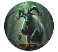 Ovejas Malvadas Adultos-Niños Rompecabezas Redondo 1000p animaless Das Tier Wild animaless Beast Circular Puzzle Niños: Kinder Können Es Nicht Machen Hombres 1000pcs (67.5x67.5cm)