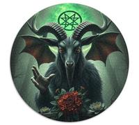 Ovejas Malvadas Rompecabezas Redondo 1000p Adultos-Niños animaless Das Tier Wild animaless Beast Circular Puzzle Niños: Intelectual Desafío Aliviar Estrés Kinder 1000pcs (67.5x67.5cm)