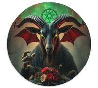 Ovejas Malvadas Rompecabezas Redondo 1000p Adultos-Niños animaless Das Tier Wild animaless Beast Circular Puzzle Niños: Hombres Construir Maquetas 1000pcs (67.5x67.5cm)