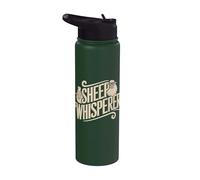 Ovejas Susurrador Ovejas Pastor Ovejas Granjero Stainless Steel Insulated Water Bottle