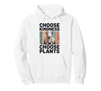 Ovejas Veganas Lindas y Divertidas, amabilidad Elige Plantas, Vida ética Sudadera con Capucha