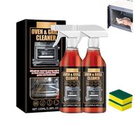 Oven and Grill Cleaner Spray, Oven Cleaner Heavy Duty Spray, Kitchen All Purpose Cleaners Sprays, Multi-purpose Cleaners for Microwave, Ovens, Grills, BBQ (2pcs)