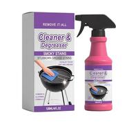 Oven Grill Degreaser Spray - Heavy Duty BBQ Cleaner Kitchen Degreaser Spray Restore Shine Grease Remover for Oven Stove Cooktop Microwave Pan Counter Home Restaurant RV Use