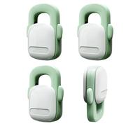 Oven Lock Child Safety, 4X Keyless Oven Door Lock Baby Proof, Heat-Resistant Dishwasher Locks Child Safety, Oven Baby Proof, Refrigerator Door Locks for Ovens, Kitchen Safety