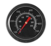 Oven Thermometer | 52mm Large Dial for Precise 100-700℉ Readings | M8 Thread Stainless Steel BBQ Grill Temperature Gauge for Cooking/Baking/Roasting