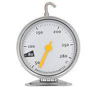 Oven Thermometer for Kitchen/BBQ/Baking | High Accuracy Stainless Steel Dial Thermometer | Hanging & Standing Dual Use | 50-280℃ Temperature Range