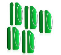 Ovener - Etiqueta para equipaje Verde Green 5 Pcs talla única